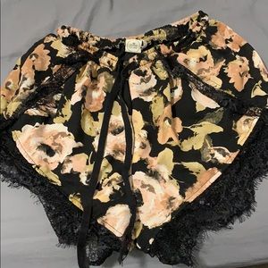 Floral shorts